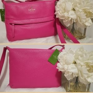 NWT Kate Spade Crossbody Bag Starla Grant Park Sweetheart Pink Leather Bag